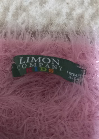 Renkli Nakışlı Pembe Kısa Kürklü Kazak - Görsel 2