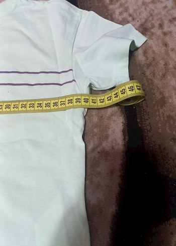 Kızlar için pastel yeşil kısa kollu eşofman takımı - Görsel 4