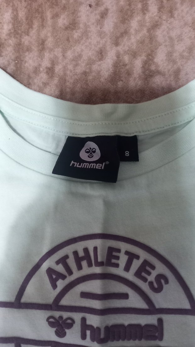 Kızlar için pastel yeşil kısa kollu eşofman takımı - Görsel 3