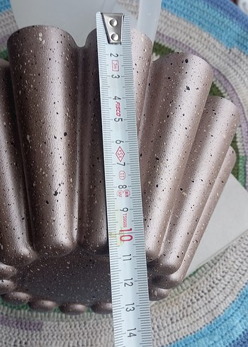 Kahverengi Gri Kek Kalıbı - Görsel 6