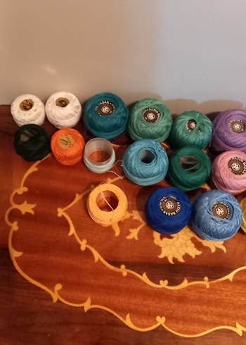 renkli dantel ipleri - Görsel 2