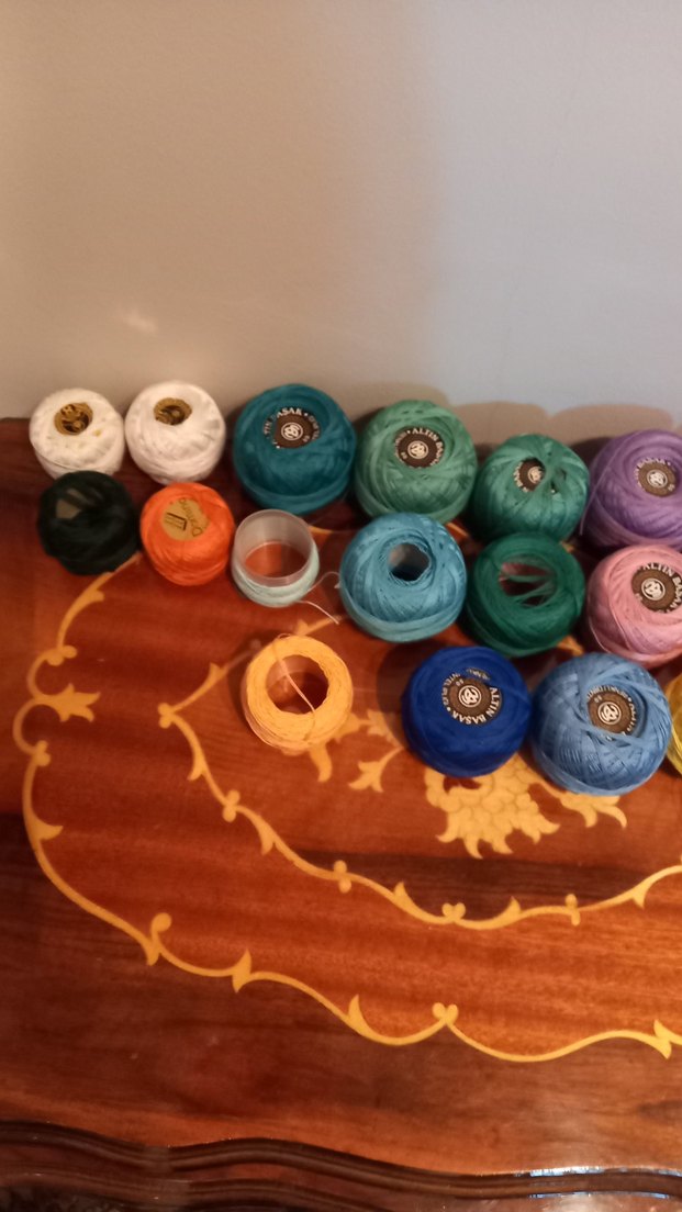 renkli dantel ipleri - Görsel 2