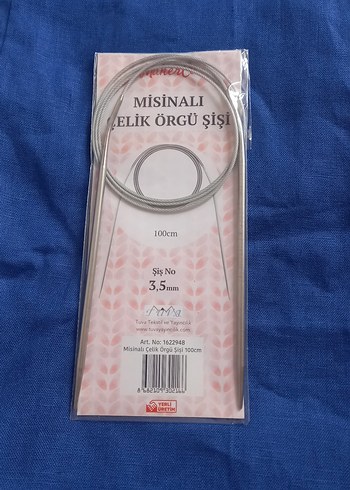 100 cm Uzunluğunda 6 mm Çelik Örgü Şişi - Görsel 5