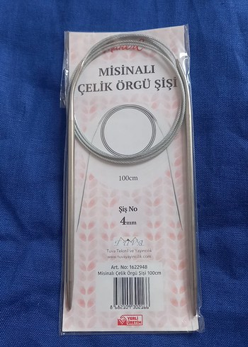 100 cm Uzunluğunda 6 mm Çelik Örgü Şişi - Görsel 4