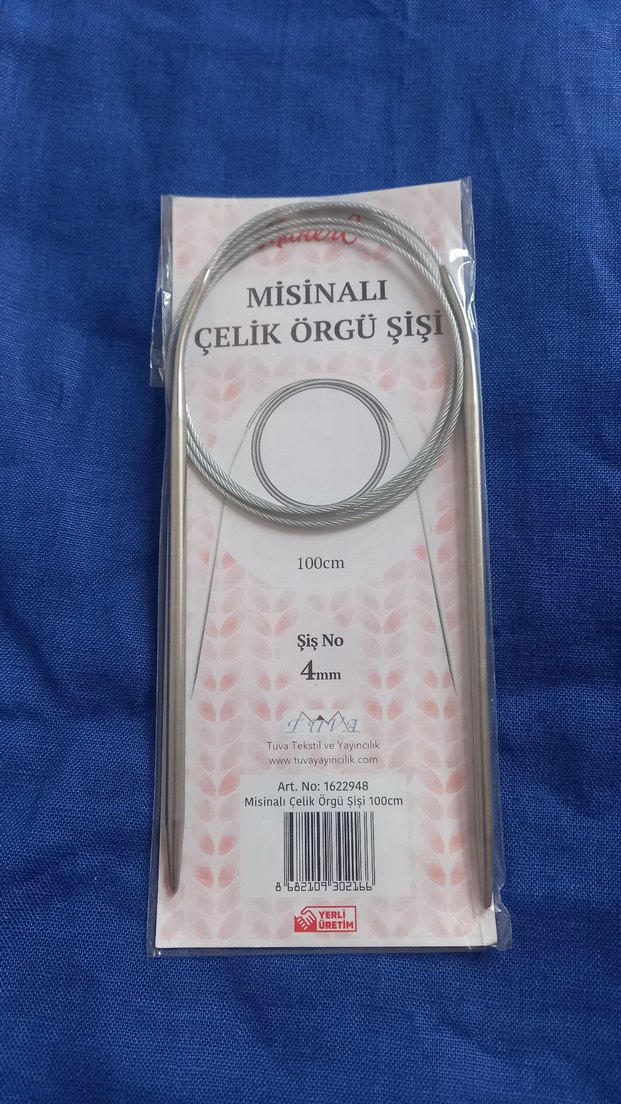 100 cm Uzunluğunda 6 mm Çelik Örgü Şişi - Görsel 4