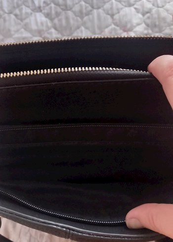 DERIMOD Siyah Deri Kadın Çanta - Görsel 8