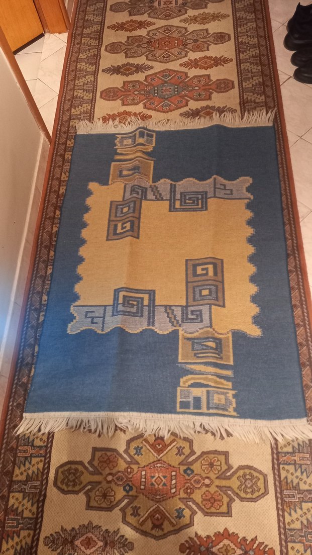 Camel Renkli Desenli Geleneksel yolluk - Görsel 2