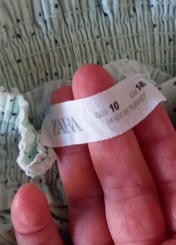 Zara Kiz çocuk yazlık pantolon
