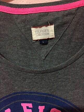 l Beden gri Renk Tommy hilfiger tshirt