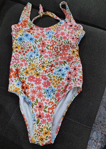 Çiçek Desenli Bohem Kadın Mayo - Görsel 4