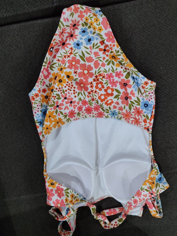 Çiçek Desenli Bohem Kadın Mayo - Görsel 3