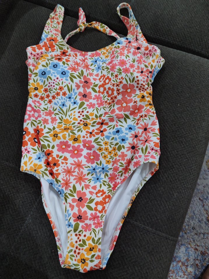 Çiçek Desenli Bohem Kadın Mayo - Görsel 4