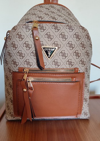 Guess Kahverengi Kadın Sırt Çantası - Görsel 5