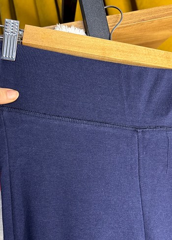 Lacivert İspanyol paça Pantolon - Görsel 5