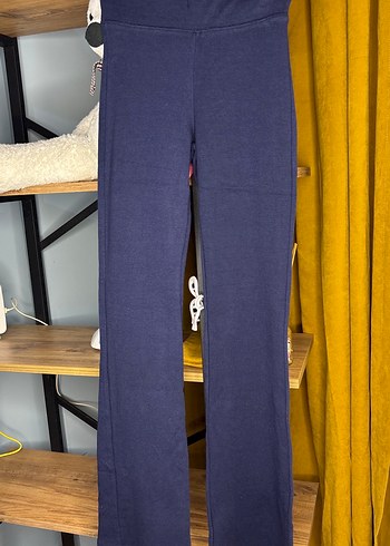 Lacivert İspanyol paça Pantolon - Görsel 2