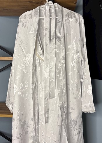 Beyaz Askılı mini Gecelik - Görsel 8