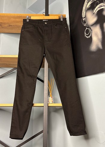 Kadın siyah Regular Fit Jean - Görsel 3