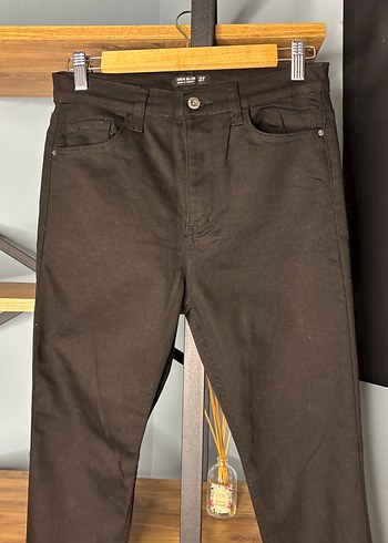 Kadın siyah Regular Fit Jean - Görsel 5