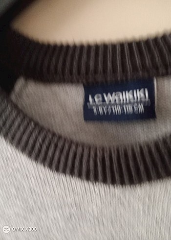 Erkek Çocuk Gri Triko Kazak - Görsel 2