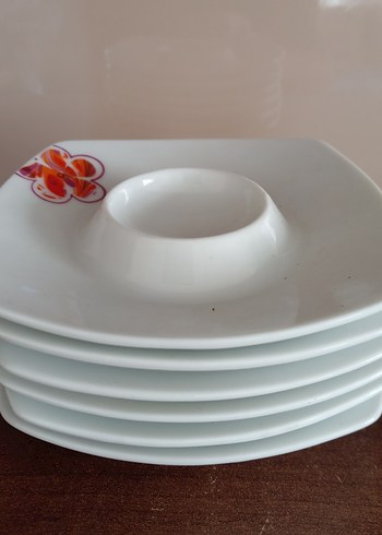 Beyaz Modern Yumurta Tabakları Seti