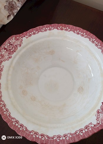  Beden Bordo Renkli Desenli Kapaklı Yemek Kabı