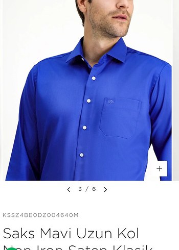 Kiğılı Navy Regular Fit Uzun Kollu Erkek Gömlek - Görsel 2