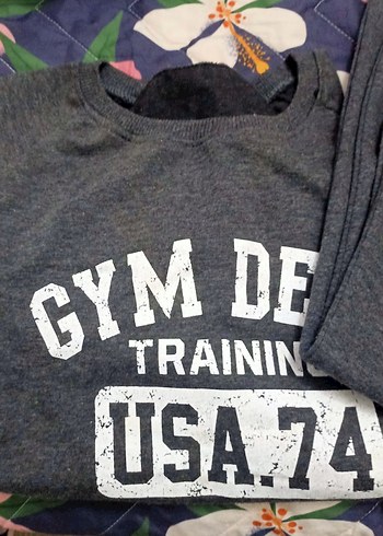 Erkek Çocuk Gri Baskılı Eşofman Takımı - Görsel 6