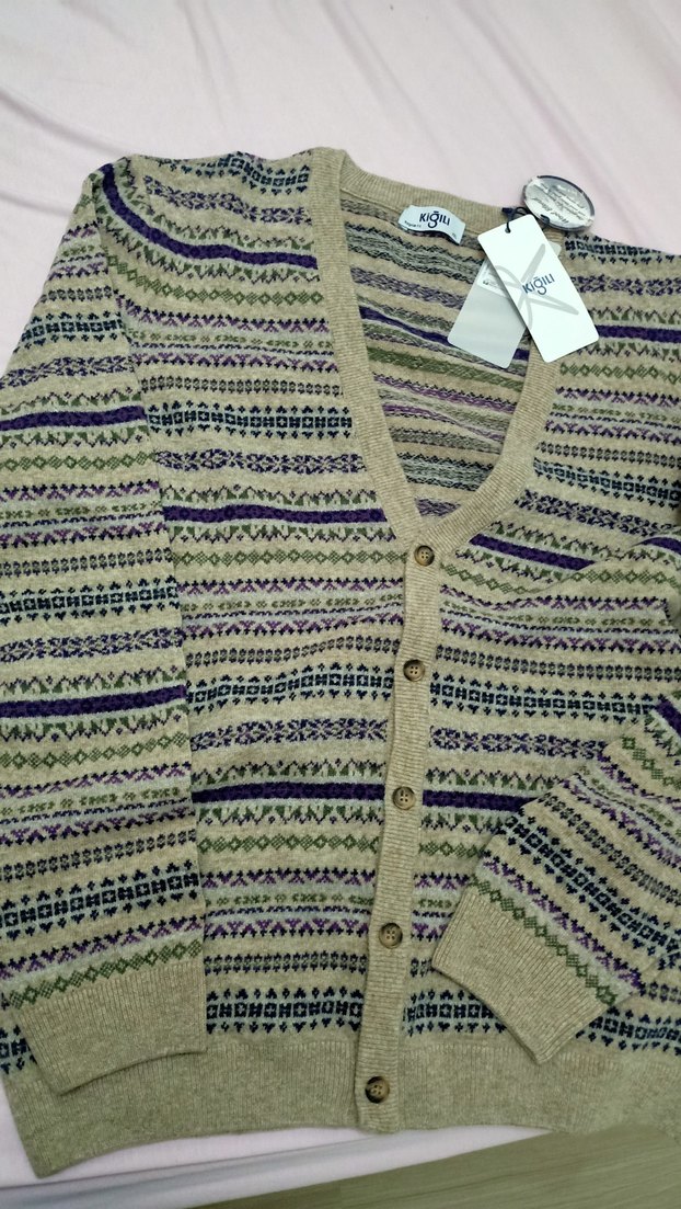 Kiğılı yün hırka - Görsel 4