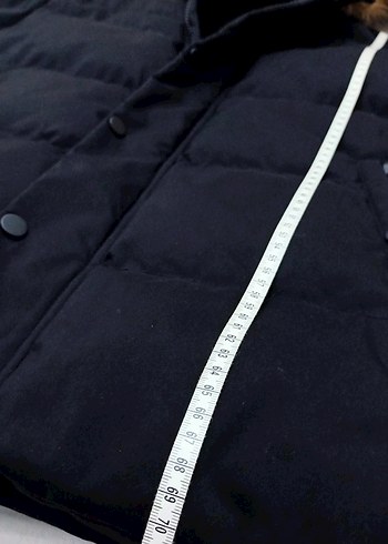 Kürklü Detaylı Siyah Kısa Erkek Mont - Görsel 7