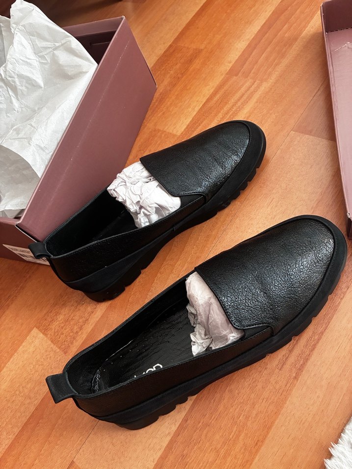 Siyah Kadın Günlük Rahat Ayakkabı - Görsel 3