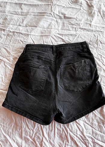 Koton Siyah Mini Denim Şort
