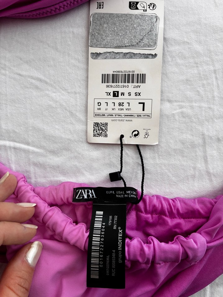 Pembe İpli Kadın Bikini Takımı - Görsel 4