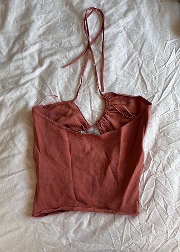 Pencere Detaylı Drapeli Bluz - Görsel 6