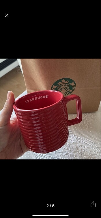  Beden kırmızı Renk Starbucks kupa