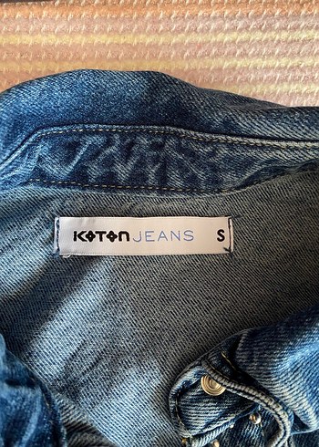 Mavi Taş İşlemeli Kadın Denim Ceket - Görsel 2