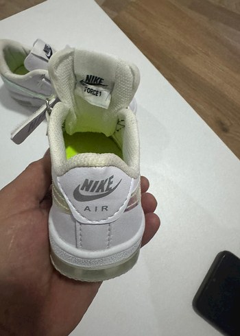 Nike Beyaz Erkek Çocuk Spor Ayakkabı Velcro - Görsel 3