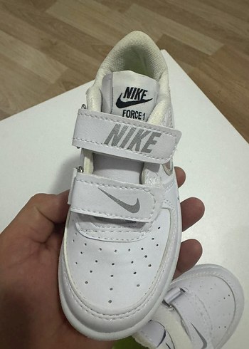 Nike Beyaz Erkek Çocuk Spor Ayakkabı Velcro - Görsel 4