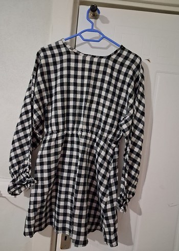 Ekose Desenli, Uzun Kollu tunik - Görsel 2