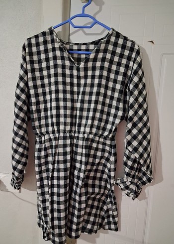 Ekose Desenli, Uzun Kollu tunik - Görsel 4