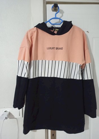 Uzun Kollu, Baskılı Kadın Sweatshirt - Görsel 5