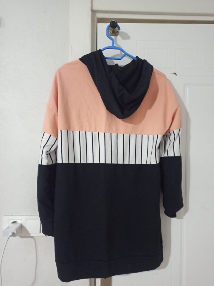 Uzun Kollu, Baskılı Kadın Sweatshirt - Görsel 4