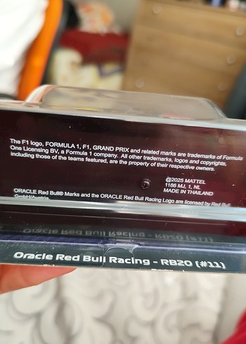 Hot Wheels Formula 1 2024 RB20 Oyuncak Araba - Görsel 6