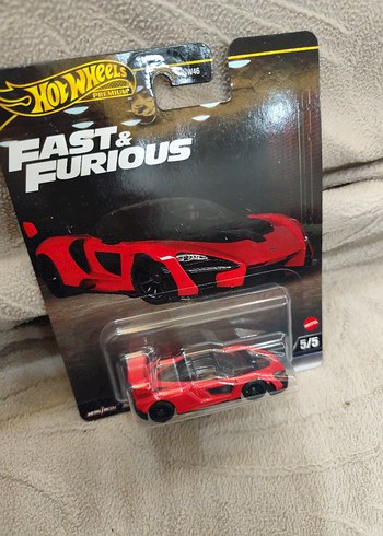 Kırmızı McLaren Senna Oyuncak Araba - Görsel 4