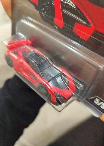 Kırmızı McLaren Senna Oyuncak Araba - Görsel 2