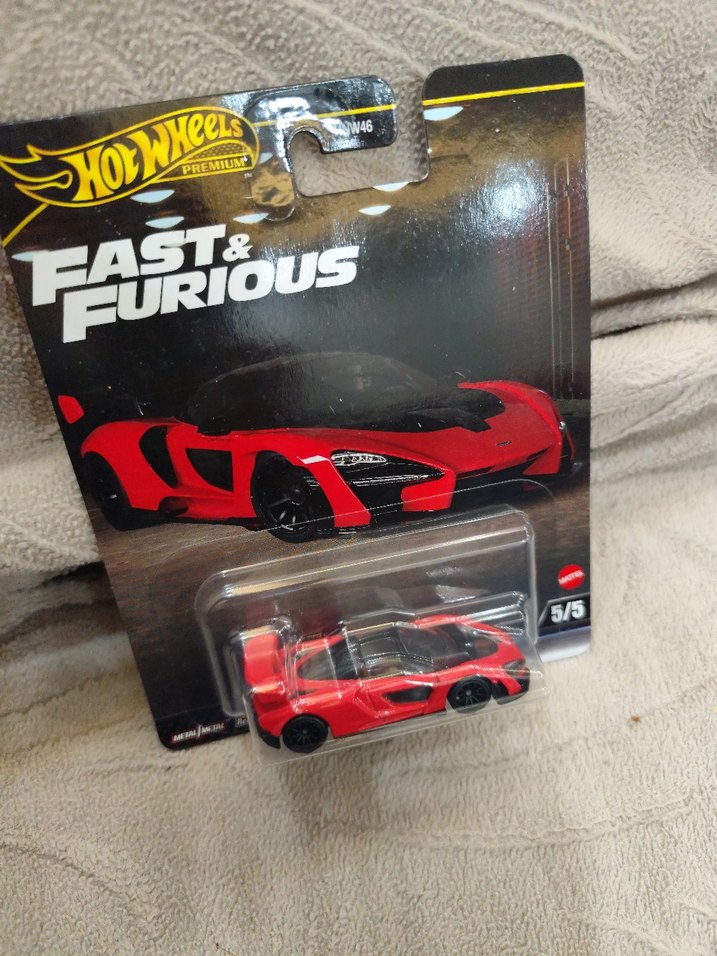 Kırmızı McLaren Senna Oyuncak Araba - Görsel 4