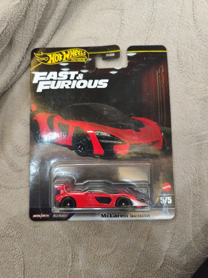 Kırmızı McLaren Senna Oyuncak Araba - Görsel 3