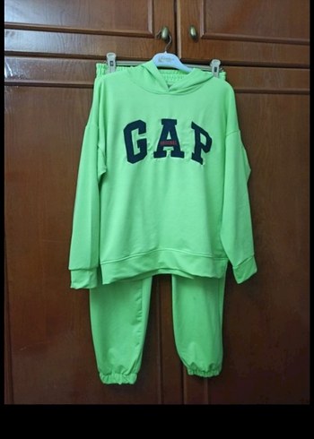 Kız Yeşil eşofman takımı - Görsel 4