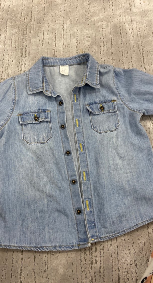 Bebek Kot Gömlek - Görsel 3