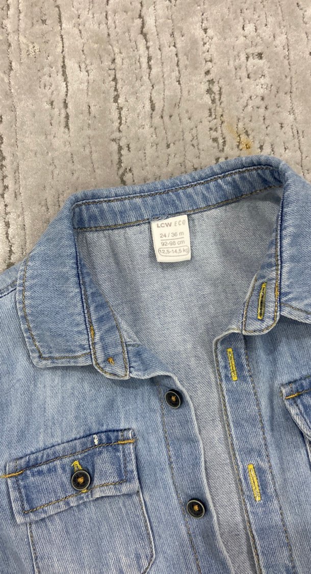 Bebek Kot Gömlek - Görsel 2