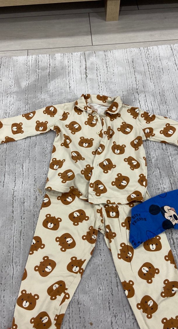 Erkek bebek Pamuklu Pijama - Görsel 4